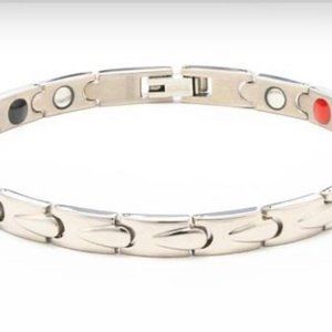 Silver VERA Negative Ion Healing Bracelet